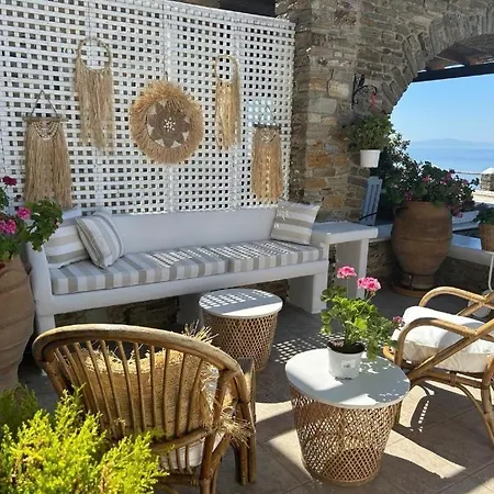 Apartment Horizon View In Arnados Tinos